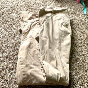 2 pair khaki pants